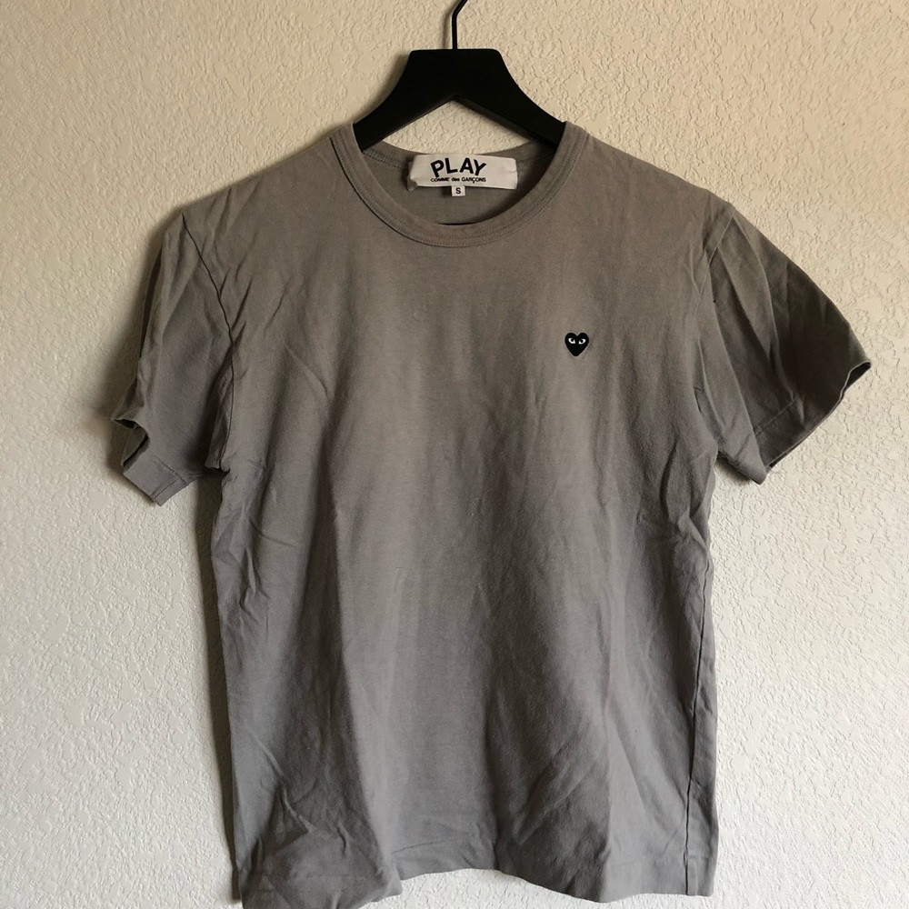 PLAY Comme des Garçons Gray Tee